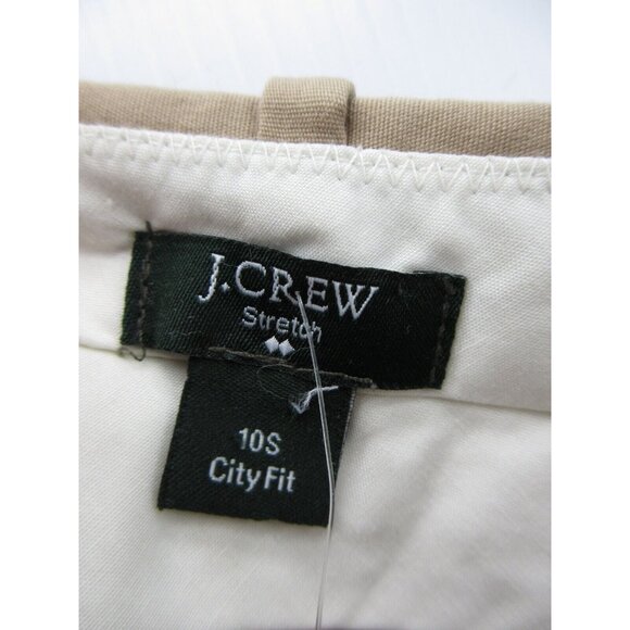 J Crew Pants 10 Short Addison City Fit Trousers Khakis Bootcut NEW - Picture 8 of 11